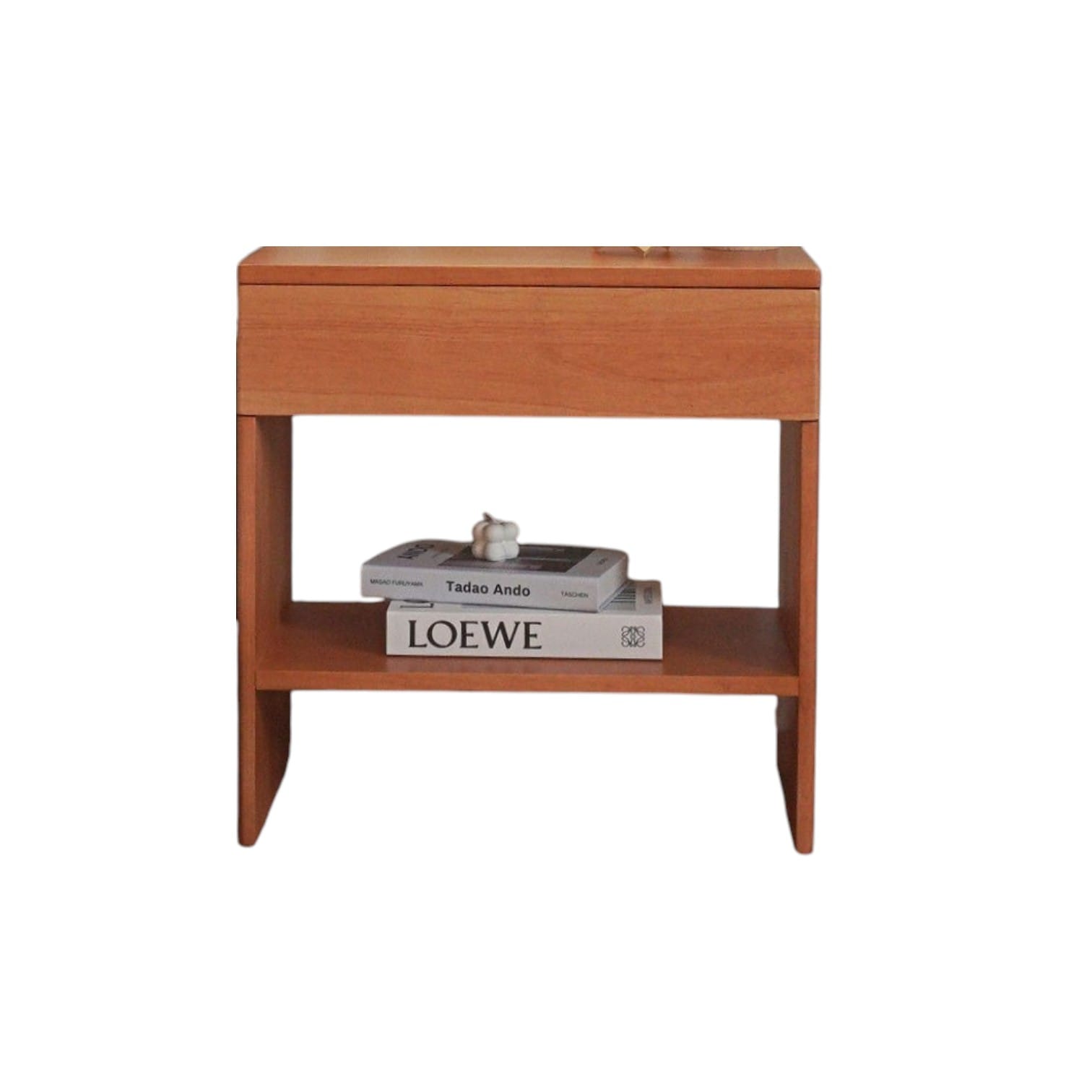 ตู้ลิ้นชักข้างเตียงไม้ยางพารา MAAI DESIGN รุ่น REINA SIDE TABLE สีโอ๊ค